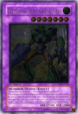 Elemental Hero Grand Neos (UTR) (STON-EN035) - Strike of Neos 1st Edition