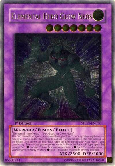 Elemental Hero Glow Neos (UTR) (STON-EN036) [Strike of Neos]