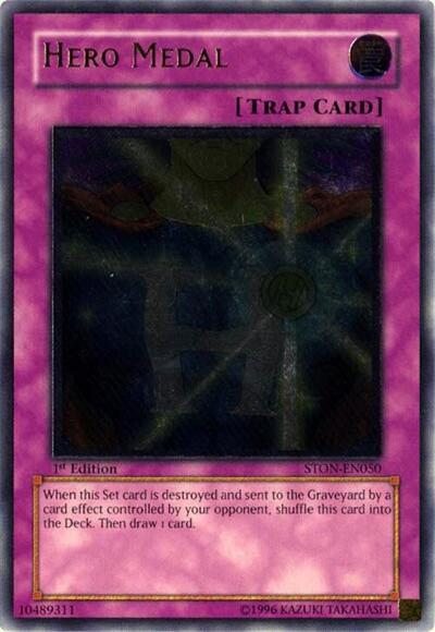 Hero Medal (UTR) (STON-EN050) [Strike of Neos]