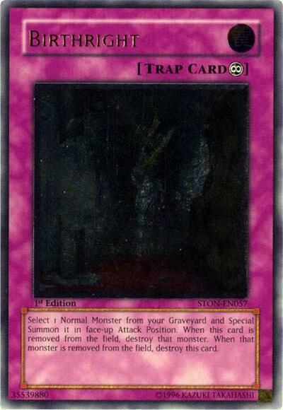 Birthright (UTR) (STON-EN057) [Strike of Neos]