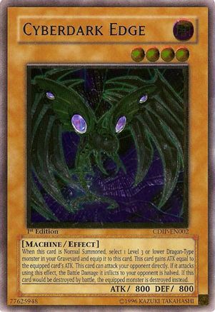 Cyberdark Edge (UTR) (CDIP-EN002) - Cyberdark Impact 1st Edition