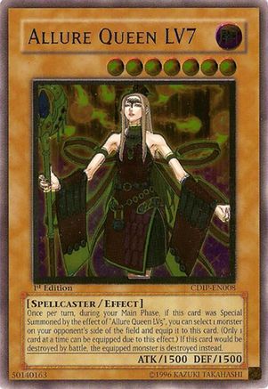 Allure Queen LV7 (UTR) (CDIP-EN008) - Cyberdark Impact 1st Edition