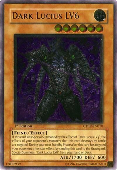 Dark Lucius LV6 (UTR) (CDIP-EN010) [Cyberdark Impact]