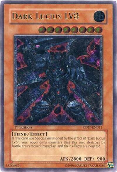 Dark Lucius LV8 (UTR) (CDIP-EN011) [Cyberdark Impact]