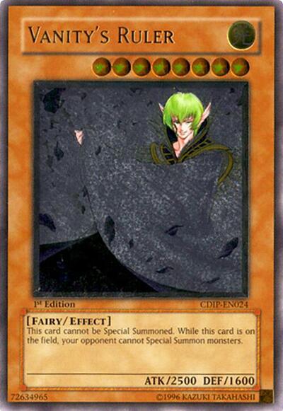 Vanity's Ruler (UTR) (CDIP-EN024) [Cyberdark Impact]