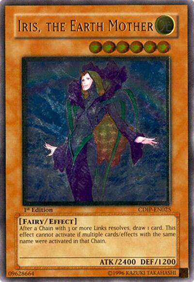 Iris, the Earth Mother (UTR) (CDIP-EN025) [Cyberdark Impact]