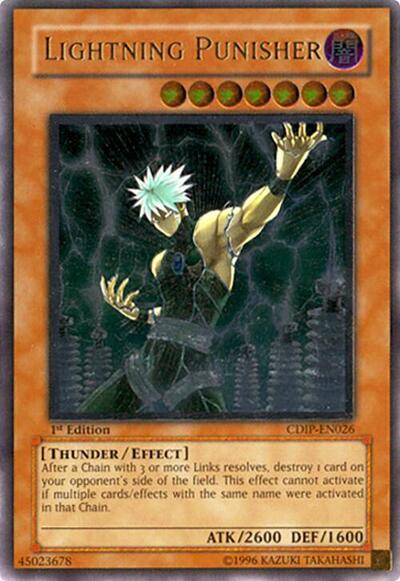 Lightning Punisher (UTR) (CDIP-EN026) [Cyberdark Impact]