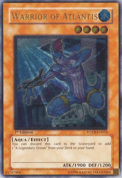 Warrior of Atlantis (UTR) (FOTB-EN016) [Force of the Breaker]