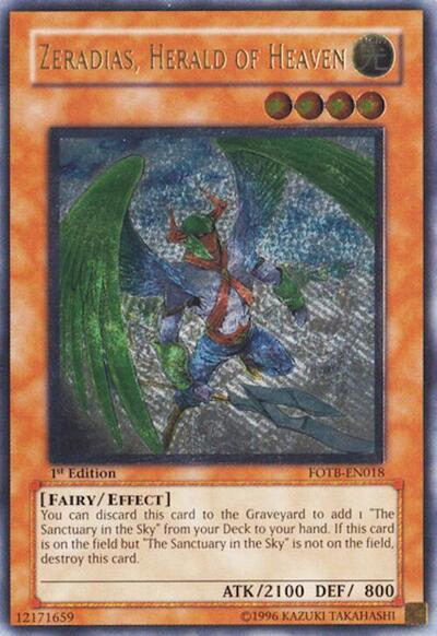 Zeradias, Herald of Heaven (UTR) (FOTB-EN018) [Force of the Breaker]