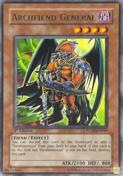 Archfiend General (UTR) (FOTB-EN019) [Force of the Breaker]