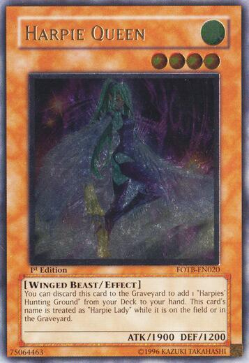 Harpie Queen (UTR) (FOTB-EN020) [Force of the Breaker]