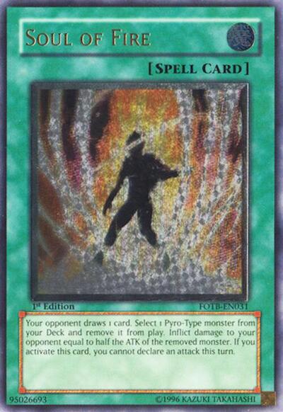 Soul of Fire (UTR) (FOTB-EN031) [Force of the Breaker]