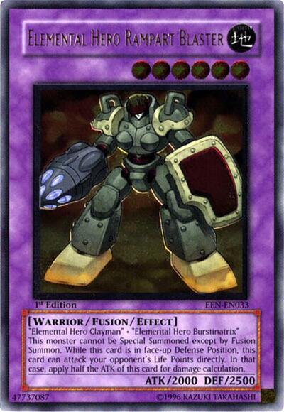 Elemental Hero Rampart Blaster (UTR) (EEN-EN033) [Elemental Energy]