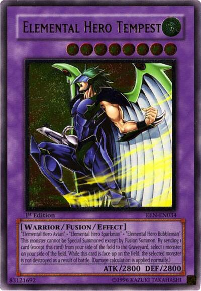Elemental Hero Tempest (UTR) (EEN-EN034) [Elemental Energy]