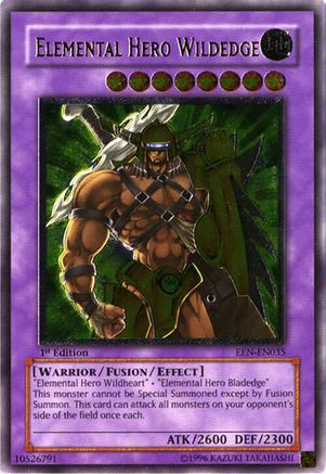 Elemental Hero Wildedge (UTR) (EEN-EN035) - Elemental Energy Unlimited