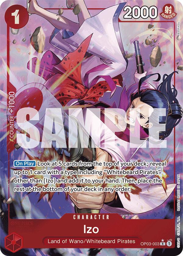 Izo (OP03-003) (Alternate Art) (OP03-003) [Premium Booster -The Best-]