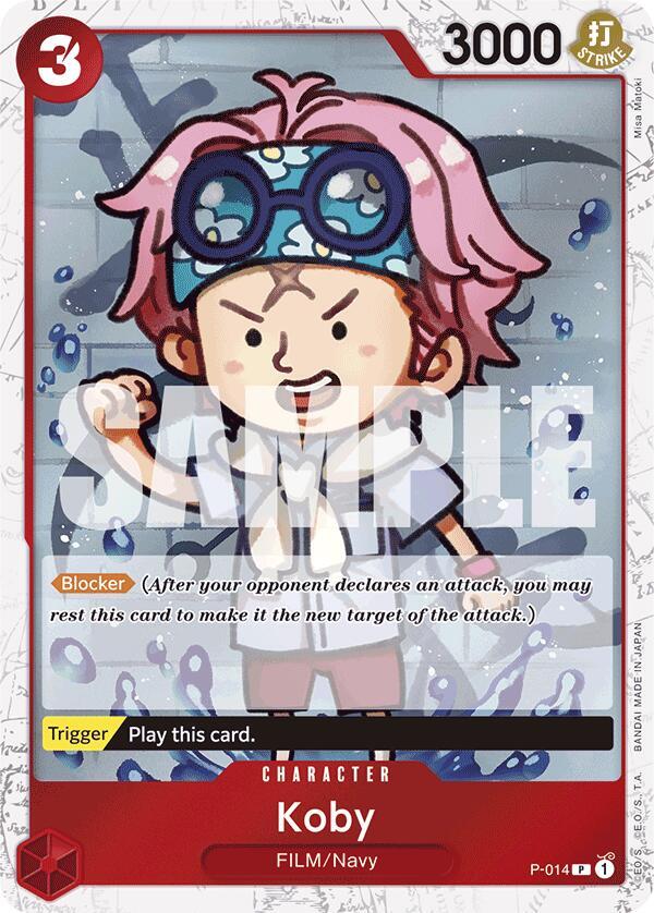 Koby (Jolly Roger Foil) (P-014) [Premium Booster -The Best-]