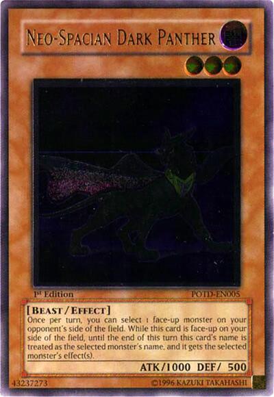 Neo-Spacian Dark Panther (UTR) (POTD-EN005) [Power of the Duelist]