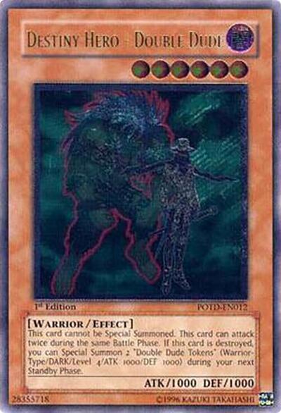 Destiny Hero - Double Dude (UTR) (POTD-EN012) [Power of the Duelist]