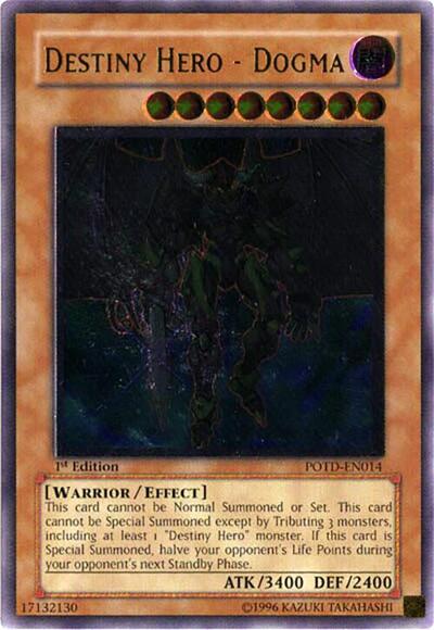 Destiny Hero - Dogma (UTR) (POTD-EN014) [Power of the Duelist]