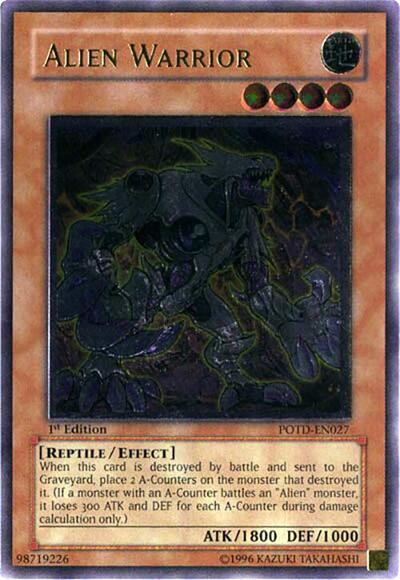 Alien Warrior (UTR) (POTD-EN027) [Power of the Duelist]