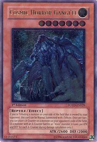 Cosmic Horror Gangi'el (UTR) (POTD-EN029) [Power of the Duelist]