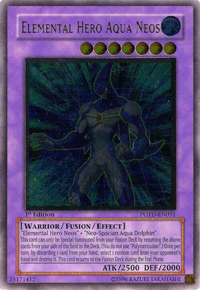 Elemental Hero Aqua Neos (UTR) (POTD-EN031) [Power of the Duelist]