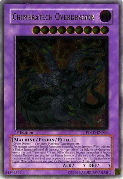 Chimeratech Overdragon (UTR) (POTD-EN034) [Power of the Duelist]