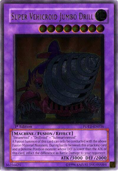 Super Vehicroid Jumbo Drill (UTR) (POTD-EN036) [Power of the Duelist]