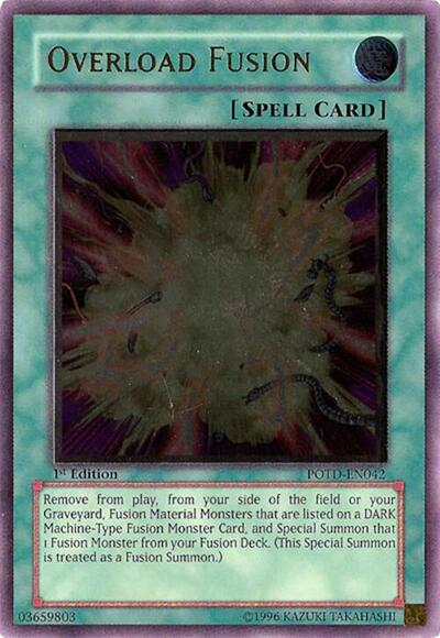 Overload Fusion (UTR) (POTD-EN042) [Power of the Duelist]