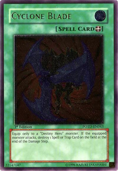 Cyclone Blade (UTR) (POTD-EN043) [Power of the Duelist]