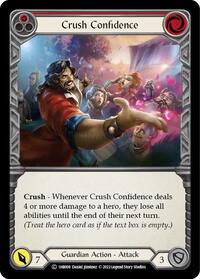Crush Confidence (Red) (1HB008) [Historic Pack 1 Blitz Deck: Bravo]