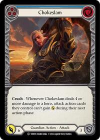 Chokeslam (Blue) (1HB016) [Historic Pack 1 Blitz Deck: Bravo]