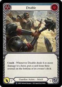 Disable (Blue) (1HB018) [Historic Pack 1 Blitz Deck: Bravo]