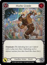 Macho Grande (Blue) (1HB019) [Historic Pack 1 Blitz Deck: Bravo]