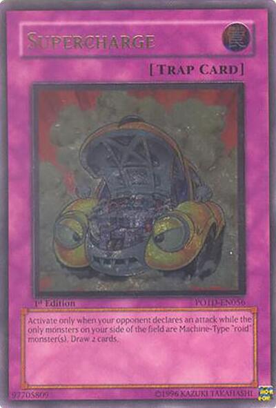 Supercharge (UTR) (POTD-EN056) [Power of the Duelist]