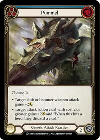 Pummel (Blue) (1HB022) [Historic Pack 1 Blitz Deck: Bravo]