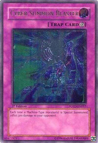 Cyber Summon Blaster (UTR) (POTD-EN057) [Power of the Duelist]