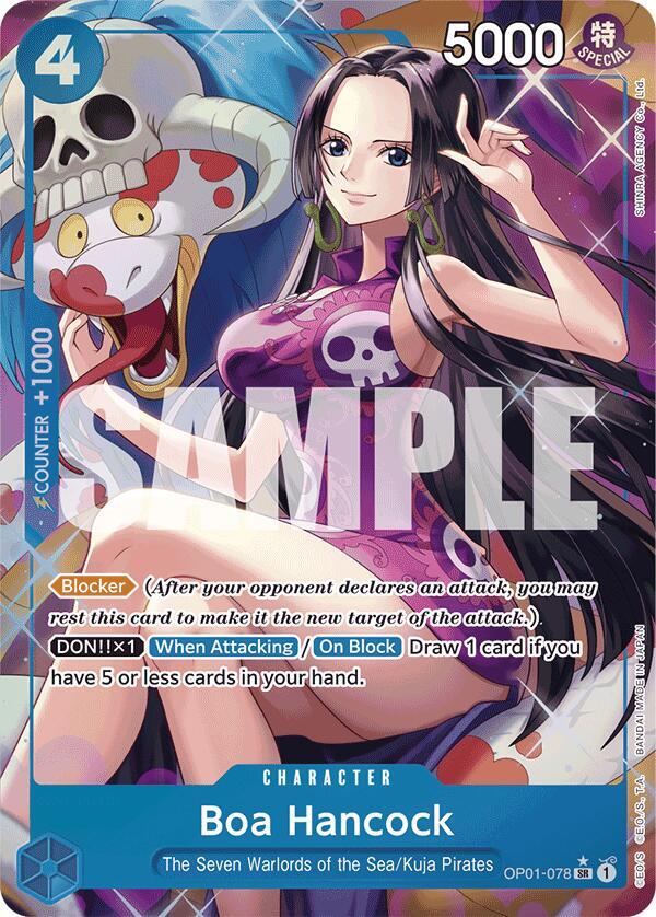 Boa Hancock (OP01-078) (Alternate Art) (OP01-078) [Premium Booster -The Best-]