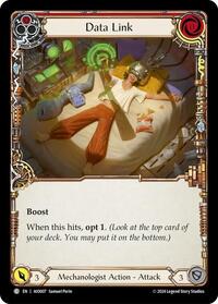 Data Link (Red) (AIO007) [Armory Deck: Dash]