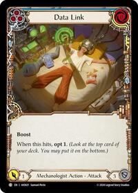 Data Link (Blue) (AIO021) [Armory Deck: Dash]