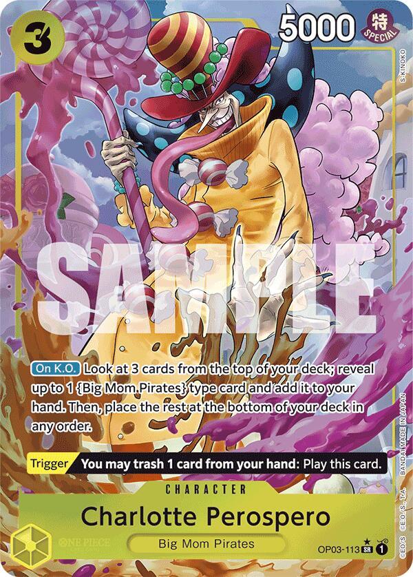 Charlotte Perospero (Alternate Art) (OP03-113) [Premium Booster -The Best-]