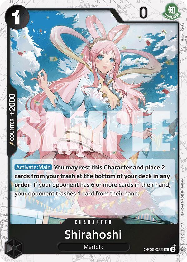 Shirahoshi (OP05-082) (Jolly Roger Foil) (OP05-082) [Premium Booster -The Best-]