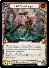 High Speed Impact (Red) (1HD010) [Historic Pack 1 Blitz Deck: Dash]
