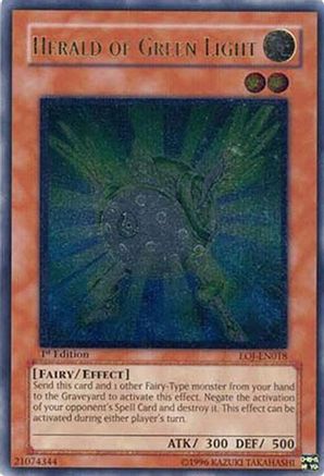 Herald of Green Light (UTR) (EOJ-EN018) - Enemy of Justice Unlimited