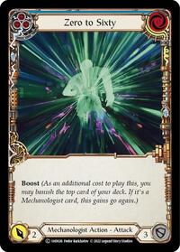 Zero to Sixty (Blue) (1HD026) [Historic Pack 1 Blitz Deck: Dash]