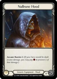 Nullrune Hood (1HT003) [Historic Pack 1 Blitz Deck: Dorinthea]