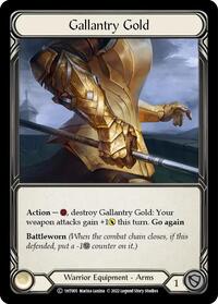 Gallantry Gold (1HT005) [Historic Pack 1 Blitz Deck: Dorinthea]