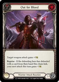Out for Blood (Red) (1HT009) [Historic Pack 1 Blitz Deck: Dorinthea]