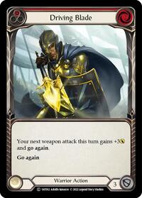 Driving Blade (Red) (1HT012) [Historic Pack 1 Blitz Deck: Dorinthea]